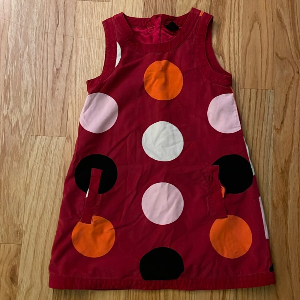 Gap Corduroy Large Polka Dot Dress Size M(8)